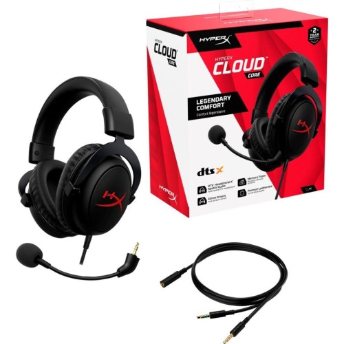 HyperX Cloud Core 7.1 HX-HSCC-2-BK/WW Kablolu Mikrofonlu Kulak Üstü Oyuncu Kulaklığı Outlet