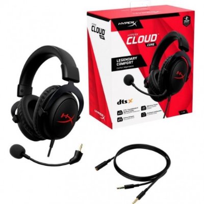 HyperX Cloud Core 7.1 HX-HSCC-2-BK/WW Kablolu Mikrofonlu Kulak Üstü Oyuncu Kulaklığı