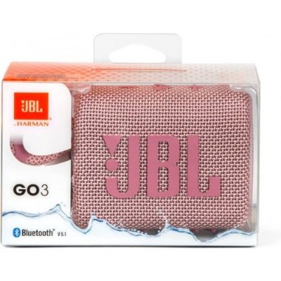 JBL Go 3 Pembe Bluetooth Hoparlör