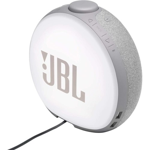 JBL Horizon 2 FM Radyolu Alarmlı Saat 10 W Bluetooth Hoparlör Gri
