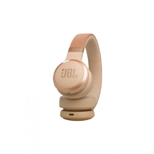 JBL Live 670NC Bej Kulak Üstü Bluetooth Kulaklık