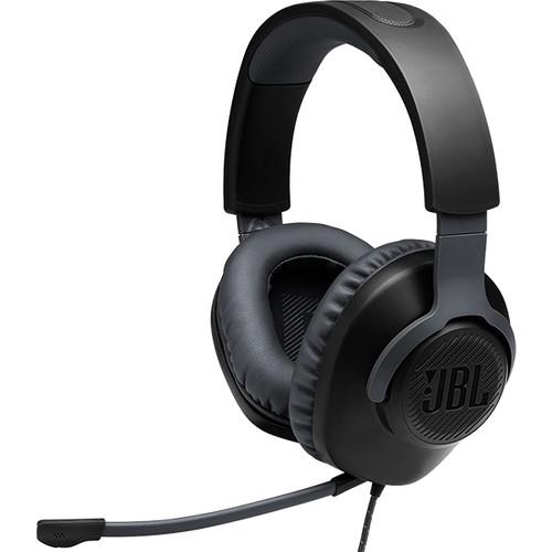 JBL Quantum 100 Siyah Kablolu Mikrofonlu Kulak Üstü Oyuncu Kulaklığı - TEŞHİR