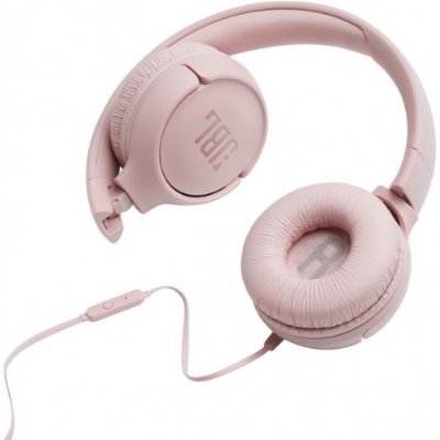 JBL Tune 500 Pembe Kablolu Mikrofonlu Kulak Üstü Kulaklık - Teşhir