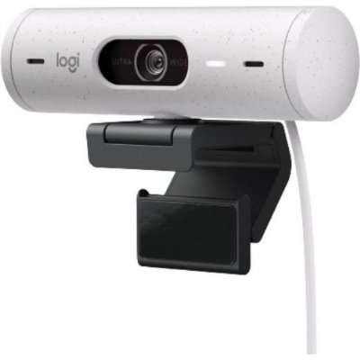 Logitech Brio 500 Beyaz Full HD 1080P Mikrofonlu Webcam - Outlet