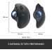 Logitech Ergo M575 910-005872 Siyah Trackball Ergonomik Optik Kablosuz Mouse - Teşhir