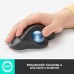 Logitech Ergo M575 910-005872 Siyah Trackball Ergonomik Optik Kablosuz Mouse - Teşhir