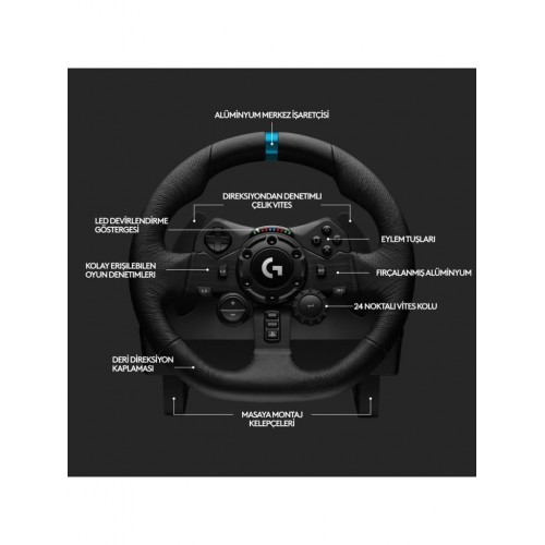 Logitech G923 Driving Force 941-000149 PS5/PC Direksiyon Seti