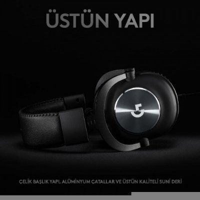 Logitech G Pro X 7.1 981-000818 Kablolu Mikrofonlu Kulak Üstü Oyuncu Kulaklığı Outlet