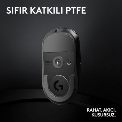 Logitech G PRO X Superlight 2 910-006631 Siyah Lightspeed Hero Şarjlı Optik Kablosuz Oyuncu Mouse