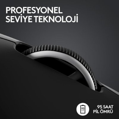 Logitech G PRO X Superlight 2 910-006631 Siyah Lightspeed Hero Şarjlı Optik Kablosuz Oyuncu Mouse - Outlet