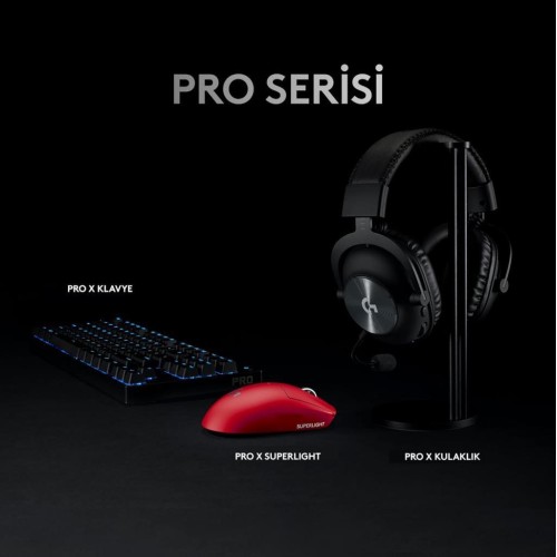 Logitech G PRO X Superlight Hero Kırmızı Kablosuz Oyuncu Mouse Outlet