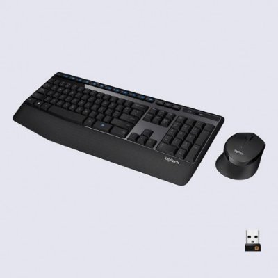 Logitech MK345 Kablosuz Klavye Mouse Seti , Siyah