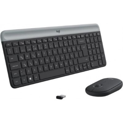 Logitech MK470 Siyah Kablosuz Klavye Mouse Seti - Teşhir