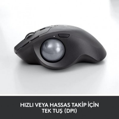 Logitech Mx Ergo Trackball 910-005179 Şarjlı Ergonomik Kablosuz Optik Mouse Teşhir