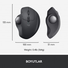 Logitech Mx Master 3S 910-006559 Siyah Şarjlı Sessiz Er...