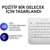 Logitech K650 Signature Kablosuz Beyaz Klavye - Outlet