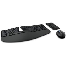 Microsoft Sculpt Ergonomic L5V-00016 Kablosuz Klavye Mo...