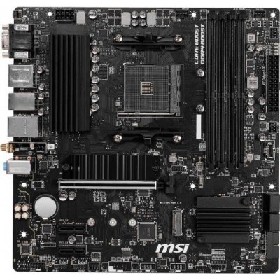 MSI B550M PRO-VDH Wi-Fi AMD AM4 DDR4 Micro ATX Anakart Teşhir