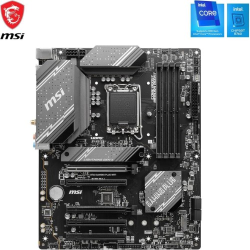 MSI B760 Gaming Plus Wi-Fi Intel LGA1700 DDR5 Micro ATX Anakart - TEŞHİR