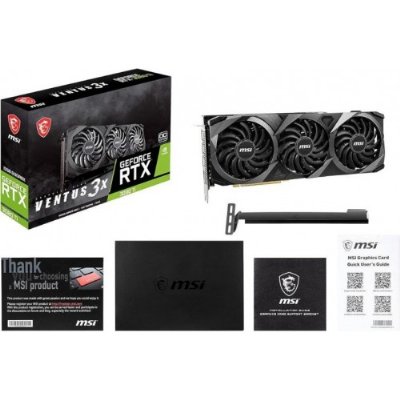 MSI RTX 3080 TI Ventus 3X 12G OC 384 Bit GDDR6X 12 GB Ekran Kartı - teşhir