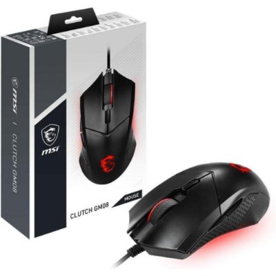 MSI Clutch GM08 Optik Kablolu Oyuncu Mouse - Teşhir