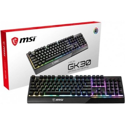 MSI Vigor GK30 RGB Kablolu Oyuncu Klavyesi - Teşhir