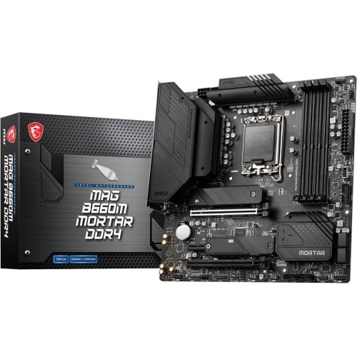 MSI Mag B660M Mortar Max Wi-Fi DDR4 LGA1700 Micro ATX Anakart