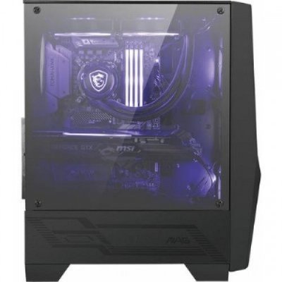 MSI MAG Forge 100M Temperli Cam 2x RGB Fan 120mm Fan ATX Kasası