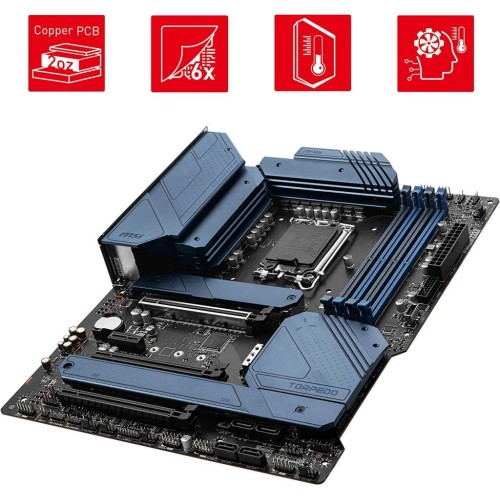 MSI MAG Z690 TORPEDO Intel LGA1700 DDR5 ATX Anakart - OUTLET