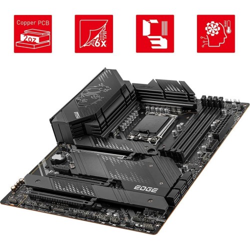 MSI Mpg Z690 Edge Wi-Fi Intel LGA1700 DDR4 ATX Anakart - OUTLET