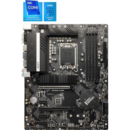 MSI Pro B660-A D4 Intel LGA1700 DDR4 ATX Anakart Teşhir