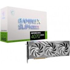 MSI RTX 4070 Super Gaming X Slim White 12G 192 Bit GDDR...