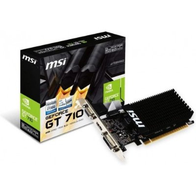 MSI VGA N730K-2GD3/LP GT730 2GB DDR3 64B DX12 PCIE 2.0 X16 (1XVGA 1XDVI 1XHDMI)