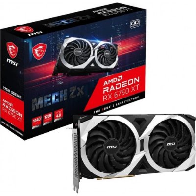 MSI RX 6750 XT Mech 2X OC 192 Bit GDDR6 12 GB Ekran Kartı Teşhir