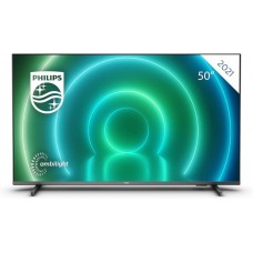 Philips 50PUS7906 4K Ultra HD 50" 127 Ekran Uydu A...