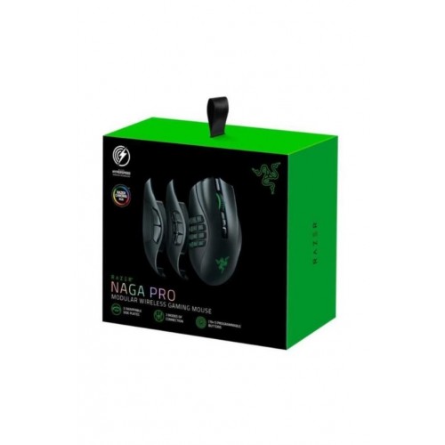 Razer Naga Pro RZ01-03420100-R3G1 RGB Makrolu Optik Kablolu/Kablosuz Oyuncu Mouse - outlet