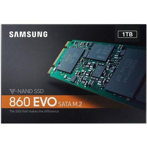 Samsung 860 EVO MZ-N6E1T0BW SATA 3.0 1 TB M.2 SSD - Teşhir