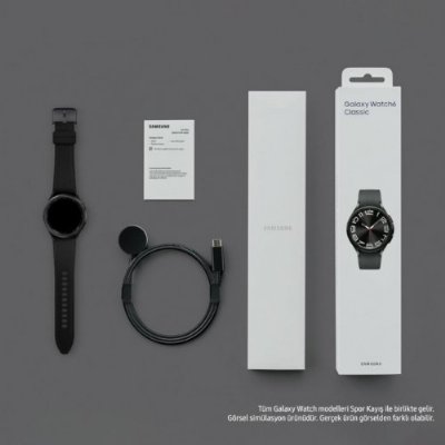 Samsung Galaxy Watch 6 Classic 43mm Siyah Akıllı Saat