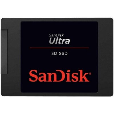 SanDisk Ultra 3D SDSSDH3-500G-G25 SATA 3.0 2.5" 500 GB SSD - Outlet