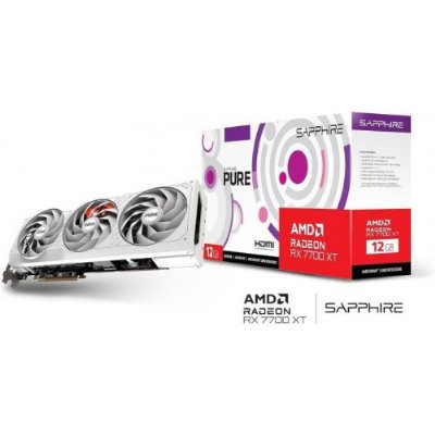 Sapphire RX 7700 XT Pure 11335-03-20G 192 Bit GDDR6 12 GB Ekran Kartı - Outlet