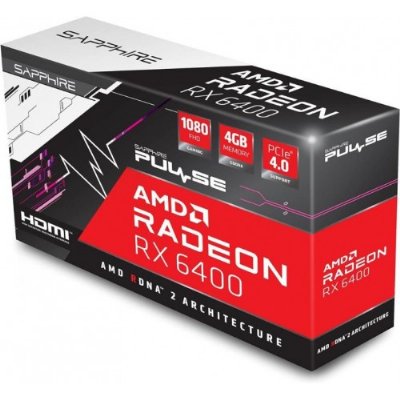 Sapphire RX 6400 Pulse 11315-01-20G 64 Bit GDDR6 4 GB Ekran Kartı - teşhir