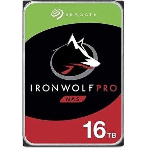 Seagate 3.5" 16 TB Ironwolf Pro New ST16000NT001 SATA 3.0 7200 RPM Harddisk Teşhir