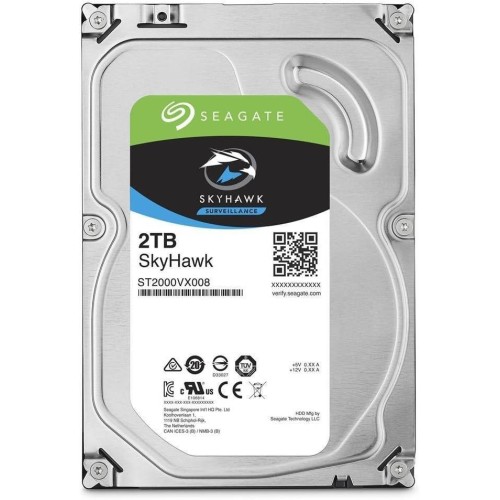 Seagate SkyHawk ST2000VX008 SATA 3.0 5900 RPM 3.5" 2 TB Harddisk