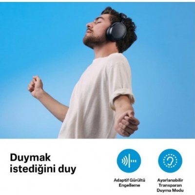 Sennheiser MOMENTUM 4 Wireless Siyah Kablosuz Kulak Üstü