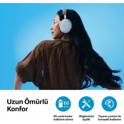 Sennheiser MOMENTUM 4 Wireless Siyah Kablosuz Kulak Üstü