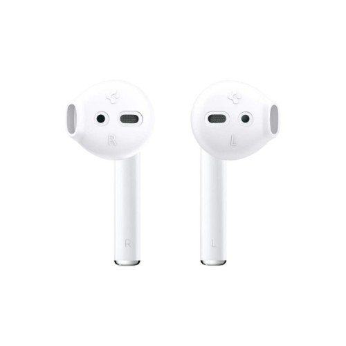 AirPods 2/1 Nesil Uyumlu Kılıf, Spigen Earhooks Teka RA201 White