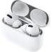 Spigen Apple AirPods Pro Uyumlu Kapak İçi Kir / Toz Önleyici Shine Shield Metal Silver (2 Adet) - ASD01137