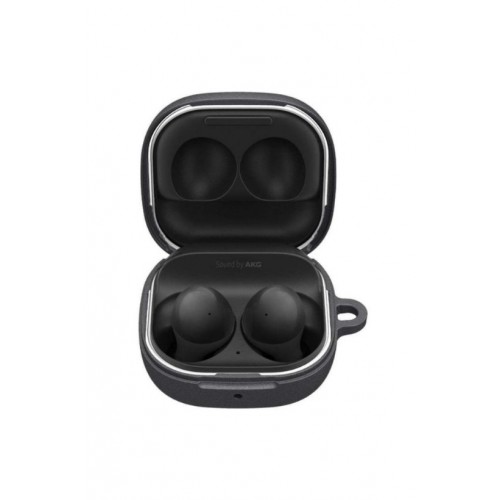 Samsung Galaxy Buds 2 / Galaxy Buds Pro / Galaxy Buds Live Kılıf, Spigen Geo Fit Graphite Gray