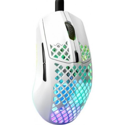 SteelSeries Aerox 3 Snow RGB Optik Kablolu Oyuncu Mouse - Teşhir