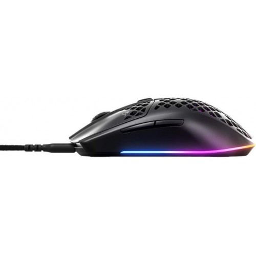 SteelSeries Aerox 3 Onyx RGB Optik Kablolu Oyuncu Mouse Teşhir